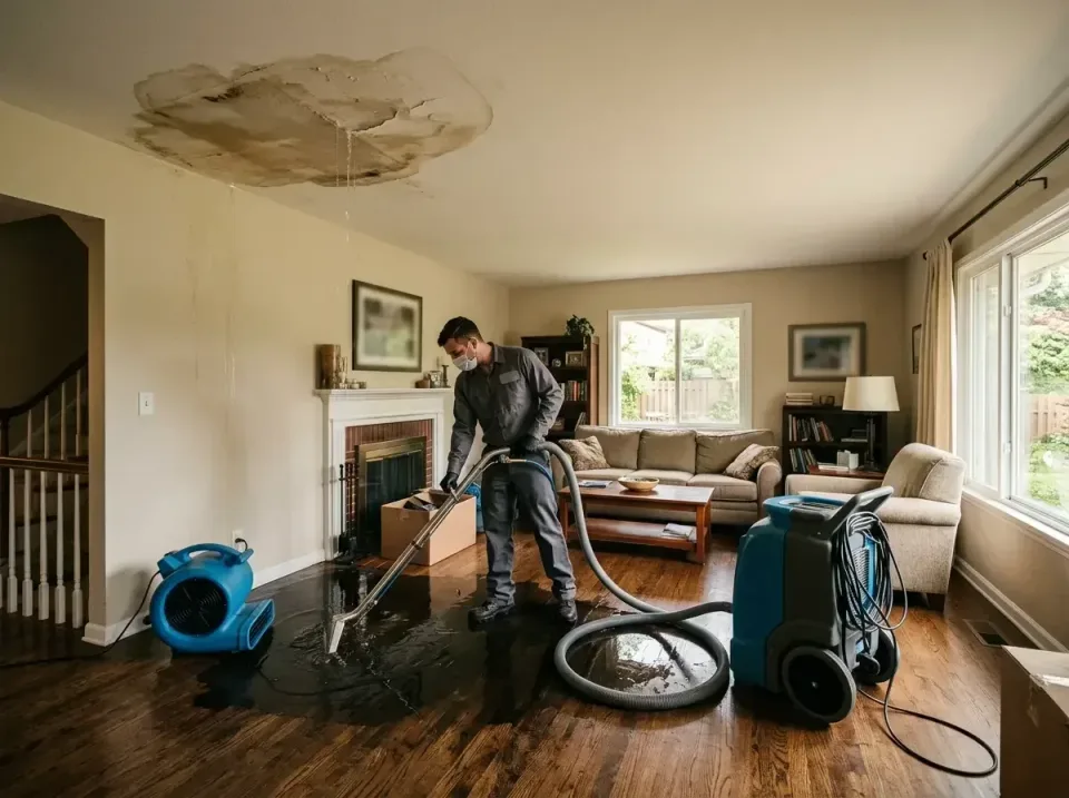 attic-pipe-burst-ceiling-drip-008 — frequently asked questions, Water Damage Restoration & Carpet Care in Beaver Falls, PA
